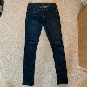 34 Heritage Blue Mid Rise Skinny Jeans - Size 24
